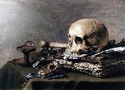 Pieter Claesz Vanitas still life oil on canvas